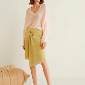 Genuine Leather (NWT!) SEXY, ELEGANT ASYMMETRIC SKIRT